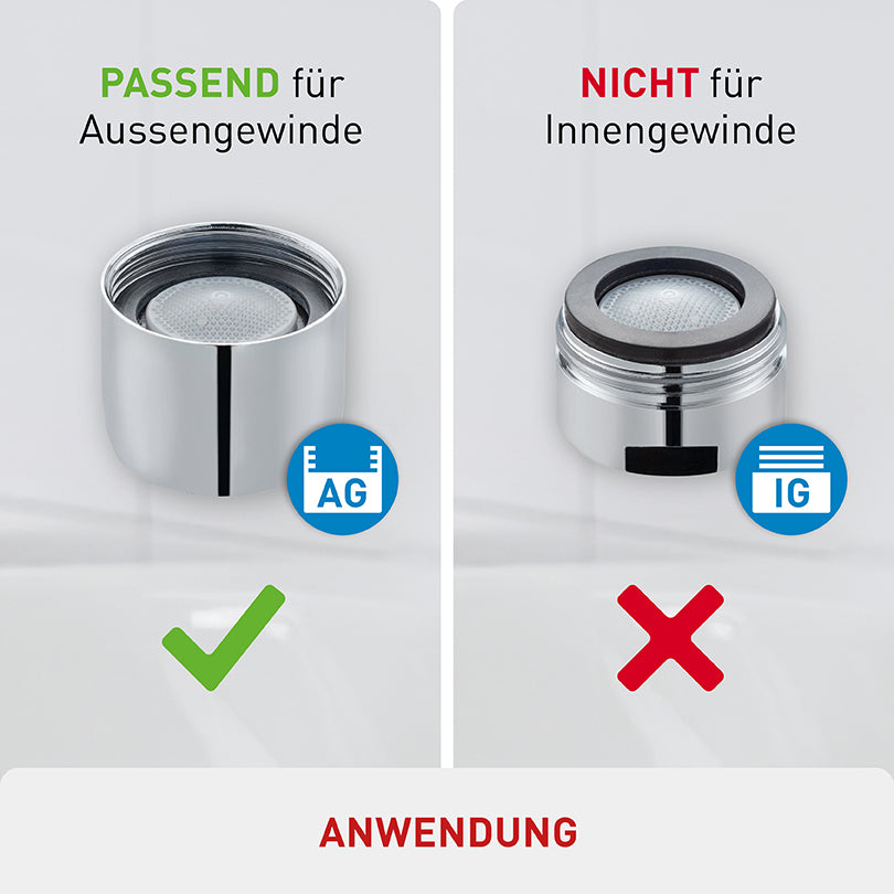 Neoperl Mundstück/Gehäuse-Set Innengewinde M22x1