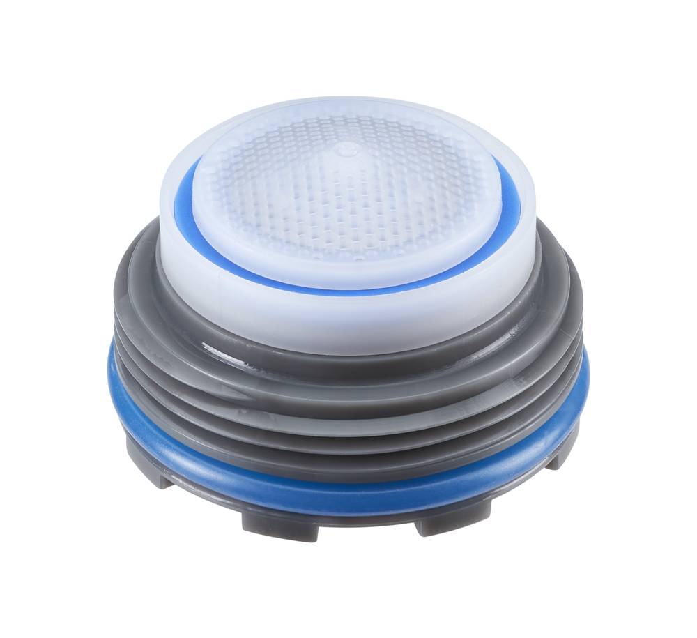 Neoperl Caché Strahlregler mit M21,5×1 Gewinde, max. 4 l/min., Komfortstrahl (Waschtisch)