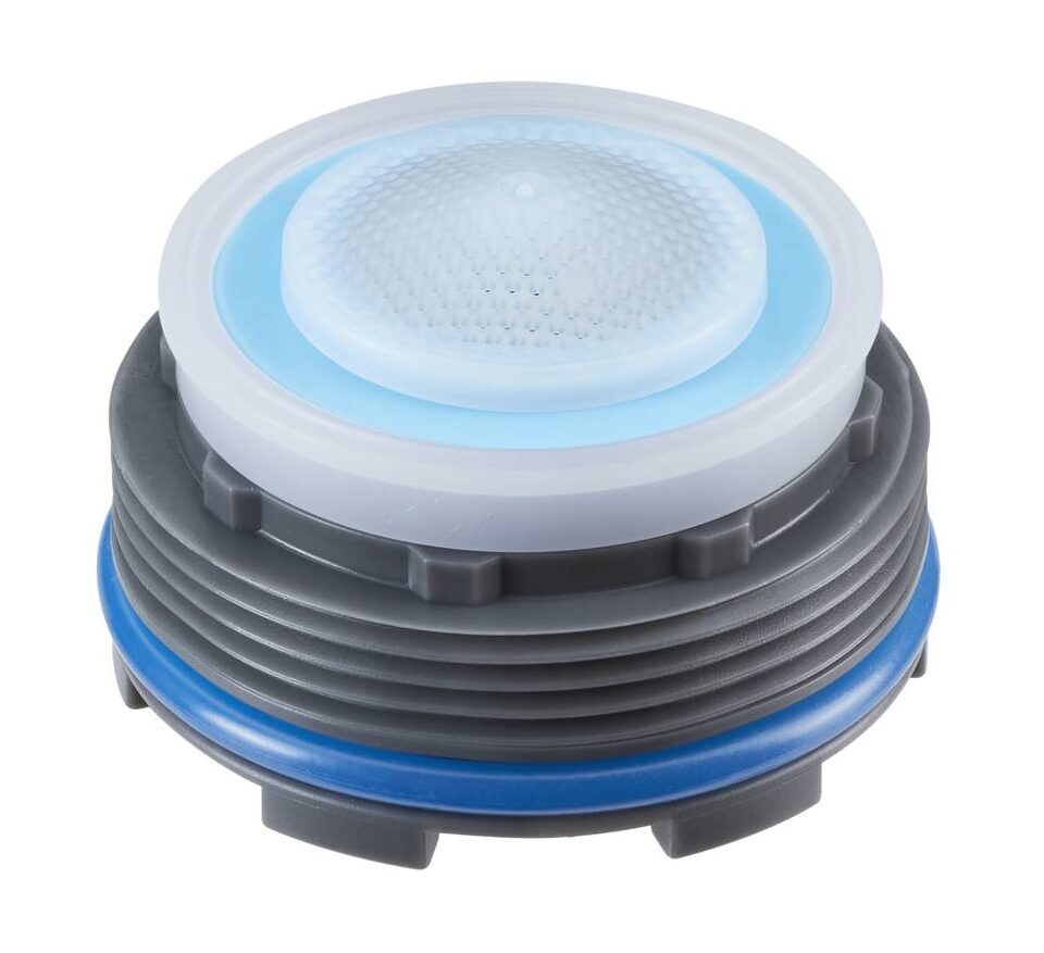 Neoperl Caché Strahlregler mit M24x1 Gewinde, max. 6 l/min., Komfortstrahl (Küche)