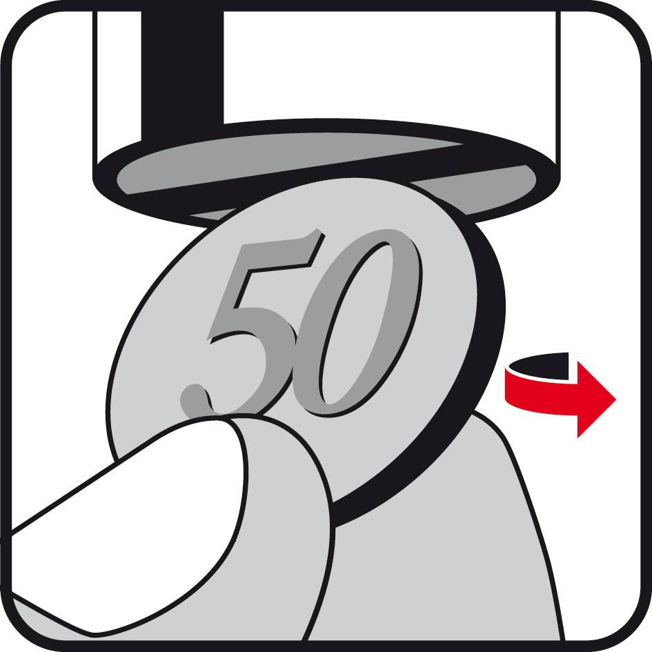 Neoperl Coin Slot Strahlregler mit M24x1 Gewinde, max. 4 l/min., Komfortstrahl (Waschtisch)