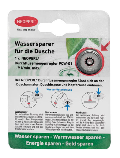 Neoperl PCW-01 Universal Mengenregler, max. 8 l/min. (Dusche)