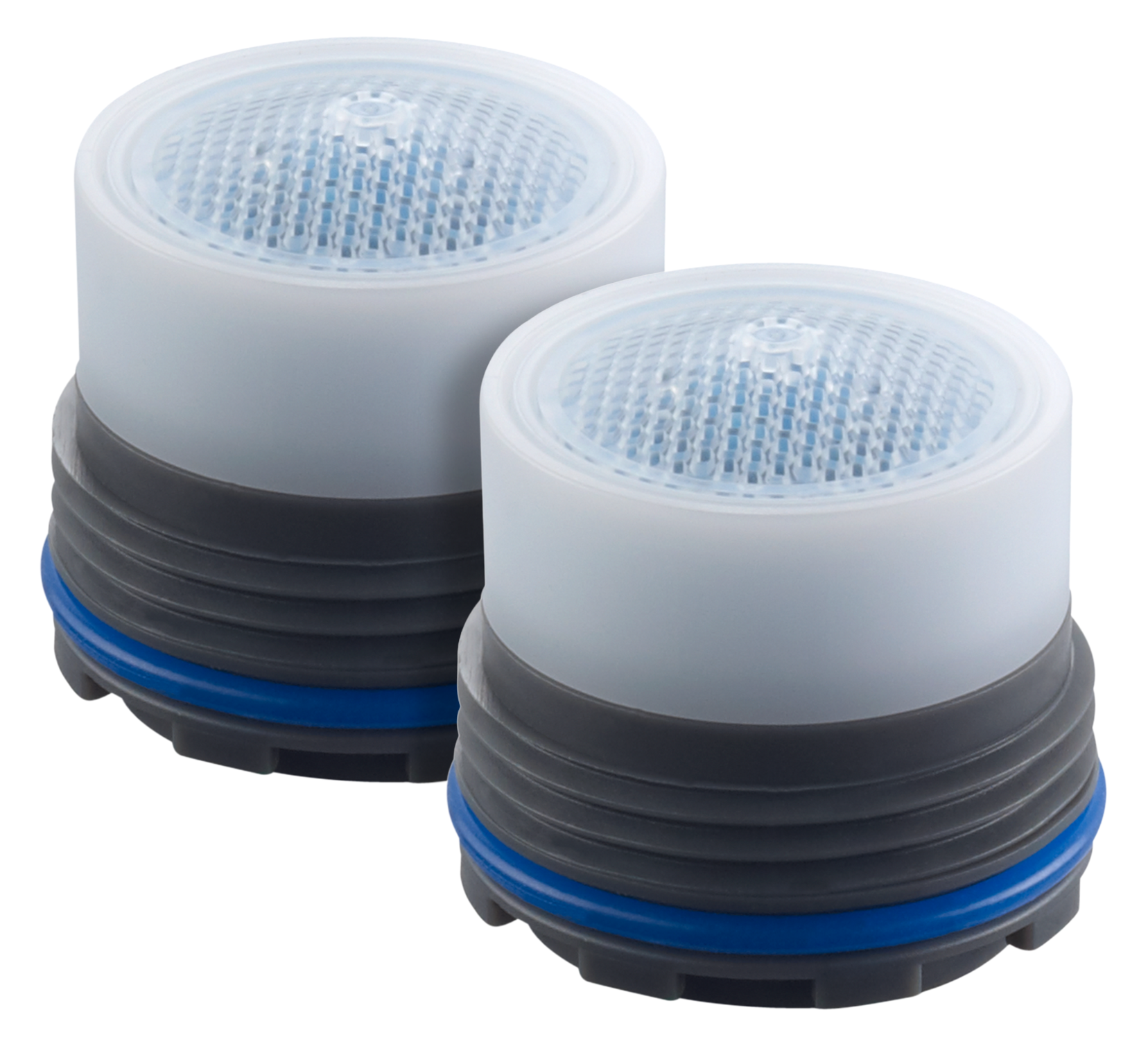 2er Set: Neoperl Caché Strahlregler mit M16,5×1 Gewinde, max. 4 l/min., Komfortstrahl (Waschtisch)