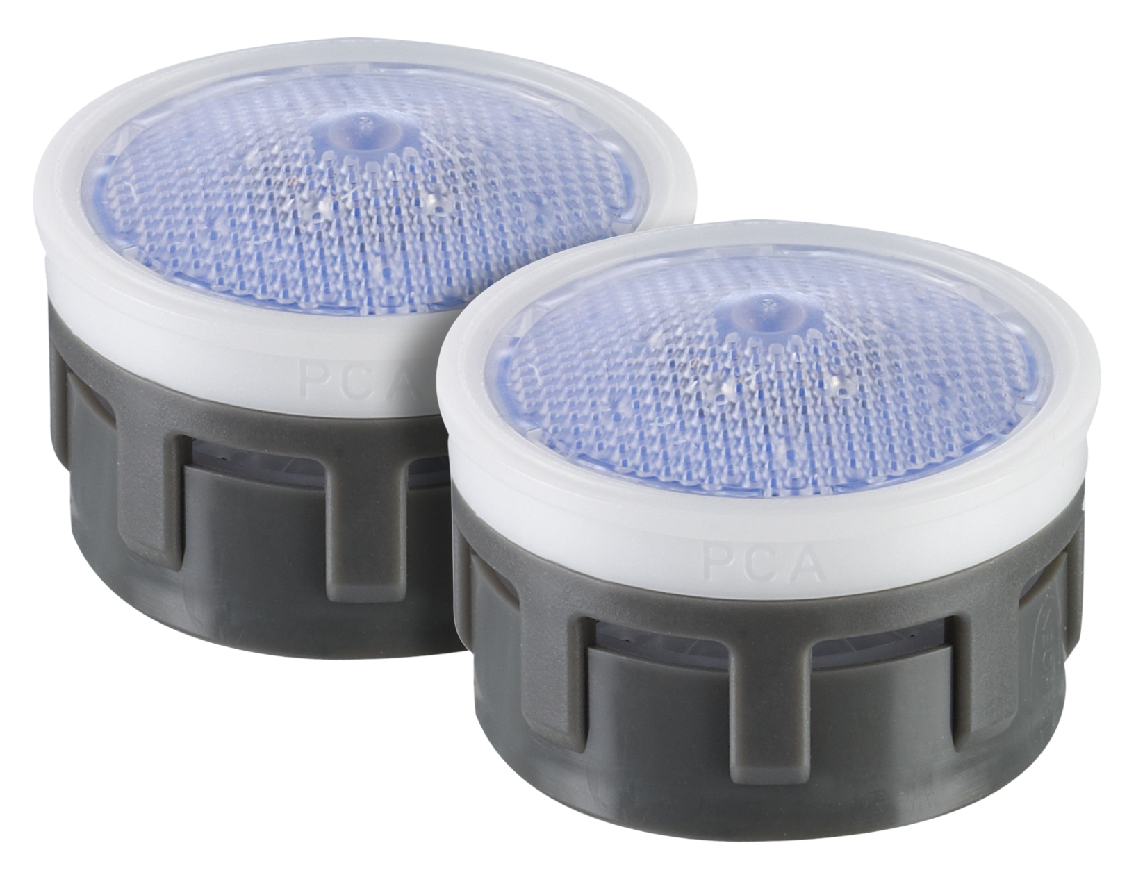 2er Set: Perlator Strahlregler-Innenteil für M22/M24 Gewinde, max. 4 l/min., Komfortstrahl (Waschtisch)