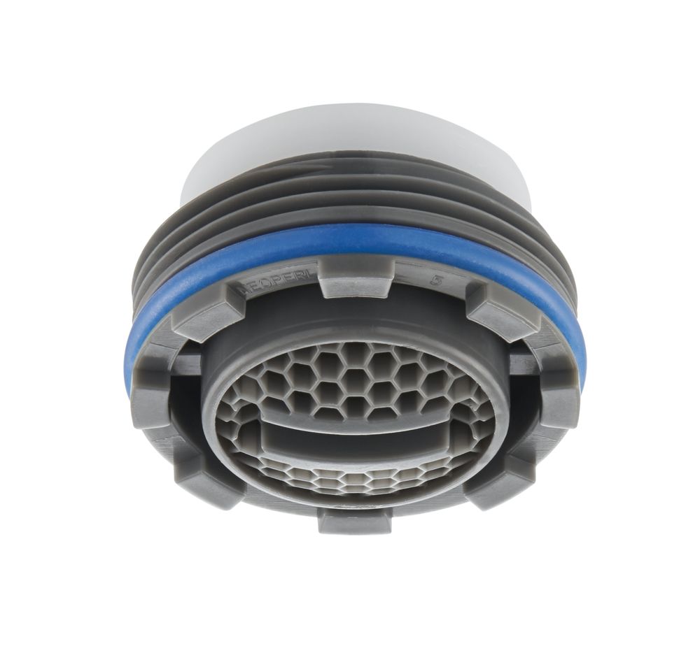 Neoperl Caché Strahlregler mit M21,5×1 Gewinde, max. 6 l/min., Komfortstrahl (Küche)